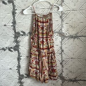 H&M Coachella patterned boho tank romper